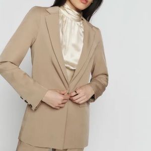Reformation Major Blazer in Khaki XS BWNT